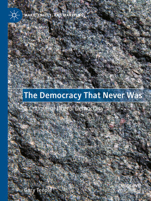 cover image of The Democracy That Never Was